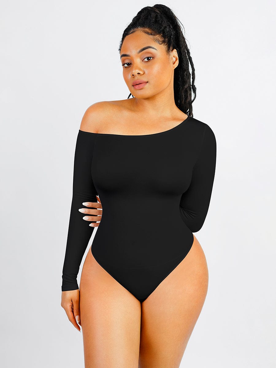 Outer Crew Thong Bodysuit