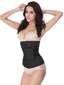 Wholesale Necessary Black Waist Trainer Adjustable Sticker Zip Slimming Belly