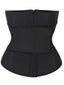 Wholesale Necessary Black Waist Trainer Adjustable Sticker Zip Slimming Belly