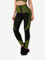 Wholesale Seamless High-waisted Tummy Yoga Pants With Three-row Eye And Hook Closure