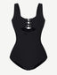 Wholesale One-Piece Shapewear Swimsuit With Cut-out Design