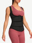 Wholesale Latex Vest Shaper Double Belts With Zipper High-Compression