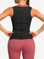 Latex Vest Shaper Double Belts With Zipper High-Compression