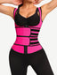 Wholesale Latex Vest Shaper Double Belts With Zipper High-Compression