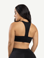 Wholesale Sports Bra With Leopard-print And Black Splice