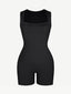 Wholesale🌿 Eco-friendly Seamless Square Neck Waist and Belly Shaping Jumpsuit