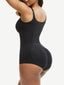 Wholesale Large Size Full Body Shaper Fajas Front Zipper Smooth Abdomen