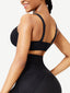 Wholesale Black Seamless Shapewear Bra Removable Pads Tight Fitting