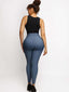 Wholesale Mid-rise Faux Denim High-Rise Trousers Corset Waist