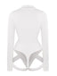 Wholesale Deep V Neck Butt Lifting Shapewear Abdomen Shaping Thong Bodysuit