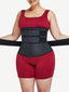 Black Plus Size Three Detachable Belts Waist Trainer Fat Burning