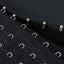 Wholesale Graceful Black Hooks Latex Three-Belt Waist Trainer Anti-Slip